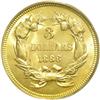 Image 2 : 1888 $3 MS65 PCGS. This coin has absolutely the most s