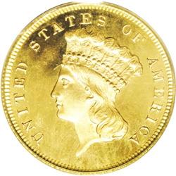 1880 $3 PR65 PCGS. The kind of coin that inspires inst