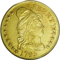 1795 $5 Small Eagle MS62 PCGS. Breen-6412, B. 1-B, Mil