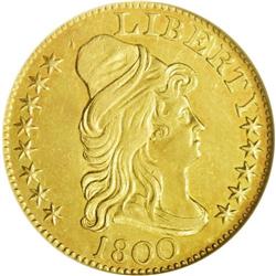 1800 $5 --Tooled, Cleaned--ANACS. AU58 Details. Breen-6