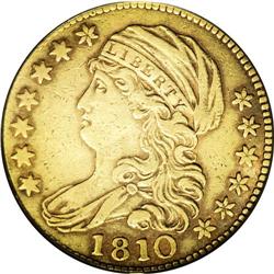 1810 $5 Large Date, Large 5 VF25 PCGS. Breen-6459, B.