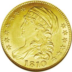 1810 $5 Large Date, Large 5--Graffiti--ANACS. MS60 Det