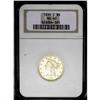 Image 3 : 1839-C $5 MS60 NGC. Variety 1-A. Bright yellow-gold th