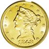 Image 1 : 1848 $5 MS63 PCGS. In spite of a considerable mintage