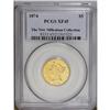 Image 1 : 1874 $5 XF45 PCGS. Ex: The New Millenium Collection. A