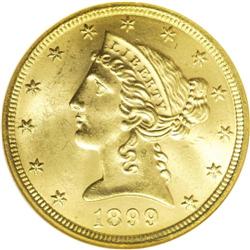 1899 $5 MS65 NGC. It is curious that most numismatists