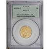 Image 3 : 1909-D $5 MS63 PCGS. The most available Indian half ea