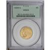 Image 3 : 1909-D $5 MS64 PCGS. Although common in lower Mint Sta