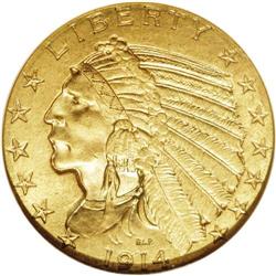 1914 $5 MS64 NGC. Another popular choice for a type co