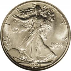 1921-D 50C MS65 NGC. The 1921-D grabs the collector''s