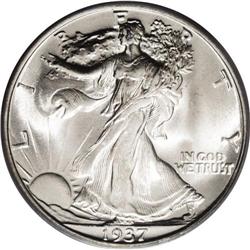 1937-S 50C MS67 PCGS. The population figures drop from