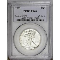 1939 50C PR66 PCGS. Completely brilliant and well stru