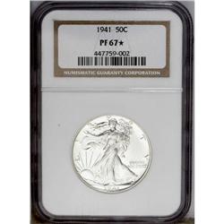 1941 50C PR67 NGC.From The Indiana Undertaker Collecti