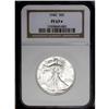 Image 1 : 1942 50C PR67 S NGC. A stone-white and gorgeously und