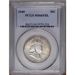 1949 50C MS66 Full Bell Lines PCGS. Lustrous with a go