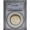 Image 3 : 1949-S 50C MS67 PCGS. Amazingly toned on the obverse a