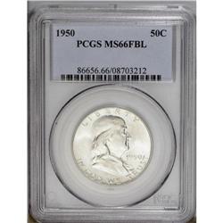 1950 50C MS66 Full Bell Lines PCGS. Another example, a
