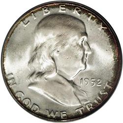 1952-S 50C MS66 Full Bell Lines PCGS. Pleasingly origi