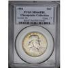 Image 1 : 1954 50C MS66 Full Bell Lines PCGS. Lovely golden-brow
