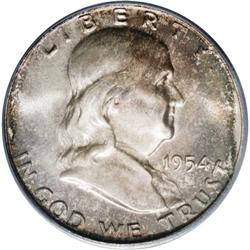 1954-D 50C MS66 Full Bell Lines PCGS. This issue is ex