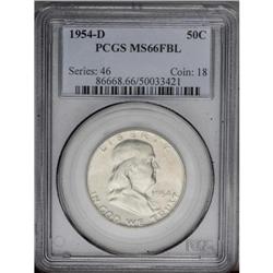 1954-D 50C MS66 Full Bell Lines PCGS. The 1954-D Frank