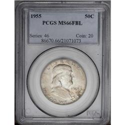 1955 50C MS66 Full Bell Lines PCGS. The "Bugs Bunny"