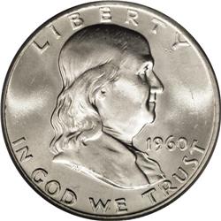 1960-D 50C MS66 Full Bell Lines PCGS. Well struck and