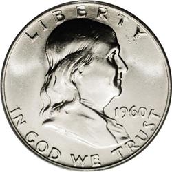 1960-D 50C MS66 Full Bell Lines PCGS. One of the condi