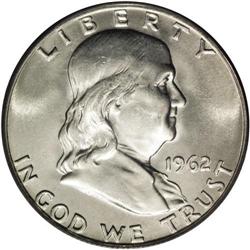 1962-D 50C MS66 Full Bell Lines PCGS. A brilliant and