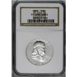 1956 50C Type Two PR69 S Cameo NGC. Blazing and bright