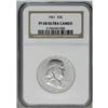 Image 1 : 1961 50C PR68 Ultra Cameo NGC. Exceptional quality for