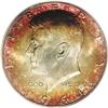 Image 1 : 1964 50C MS67 PCGS. Majestically toned in multicolored