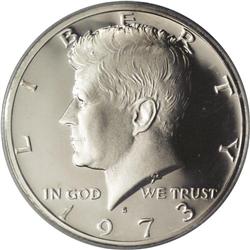 1973-S 50C PR70 Deep Cameo PCGS. A tough coin to find