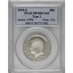 1979-S 50C Type Two PR70 Deep Cameo PCGS. Exceptionall