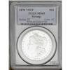 Image 3 : 1878 7/8TF S$1 Strong MS65 PCGS. A blazing white Gem o