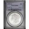 Image 1 : 1878-CC S$1 MS65 PCGS. Subtle hints of light tan-gold