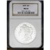 Image 3 : 1879 S$1 MS66 NGC. A lustrous white Gem example of thi