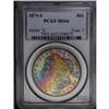 Image 1 : 1879-S S$1 MS66 PCGS. Effusive forest-green, rose, and