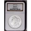 Image 1 : 1879-S S$1 MS67 S NGC. A creamy-white, impeccably pre