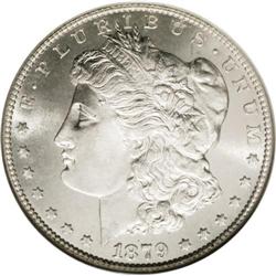 1879-S S$1 MS68 NGC. An exceptional example of this da