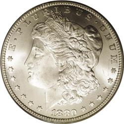 1880-CC S$1 MS67 PCGS. Despite a limited production of