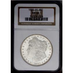 1880-CC S$1 8 Over High 7 MS64 NGC. VAM-5. A Top 100 V