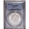 Image 1 : 1880-CC S$1 8 Over Low 7 MS65 PCGS. VAM-6. A Top 100 V