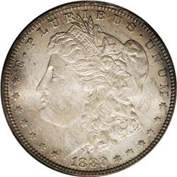 1880-O S$1 MS64 PCGS. The near-Gem specimen offered in