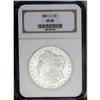 Image 1 : 1881-CC S$1 MS66 NGC. This highly attractive Carson Ci
