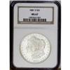 Image 1 : 1881-S S$1 MS67 NGC. Fully struck with frosty, bright,