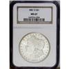Image 1 : 1881-S S$1 MS67 NGC. Exceptional quality in a Morgan d