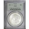 Image 3 : 1881-S S$1 MS68 PCGS. An exemplary, untoned Morgan dol