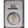Image 1 : 1881-S S$1 MS66 Prooflike NGC. This flashy and exactin