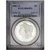 Image 1 : 1882-CC S$1 MS65 Prooflike PCGS. Richly prooflike fiel